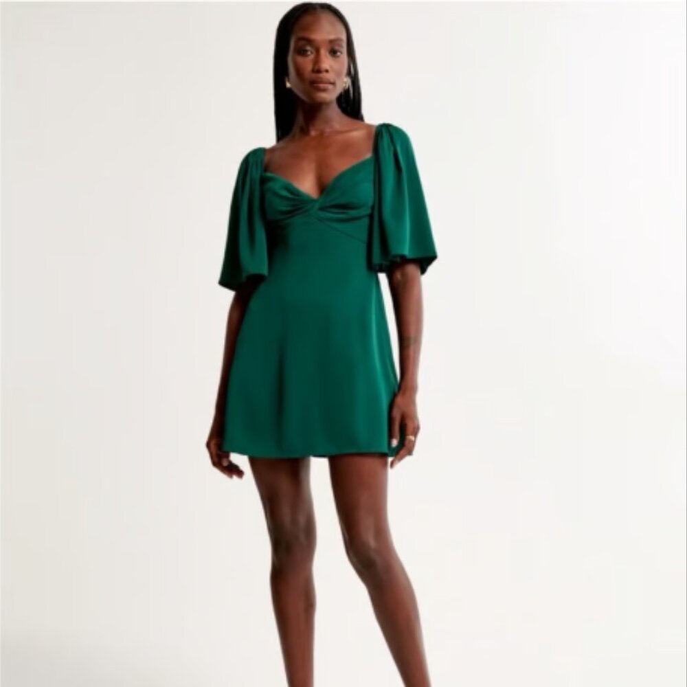 Angel Sleeve Mini Skort